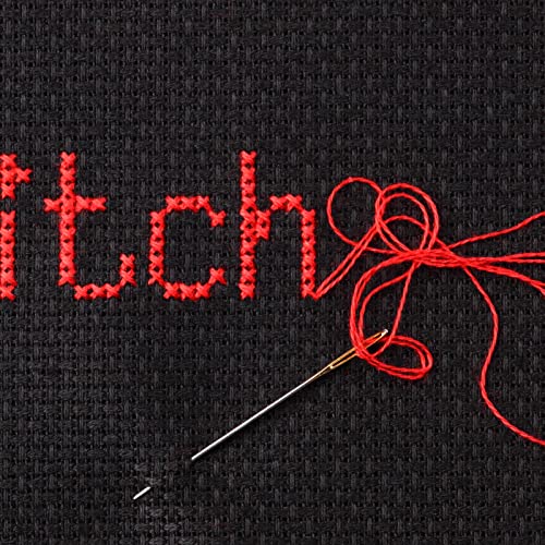 6 Pieces Aida Cloth 14 Count Black Cross Stitch Fabric