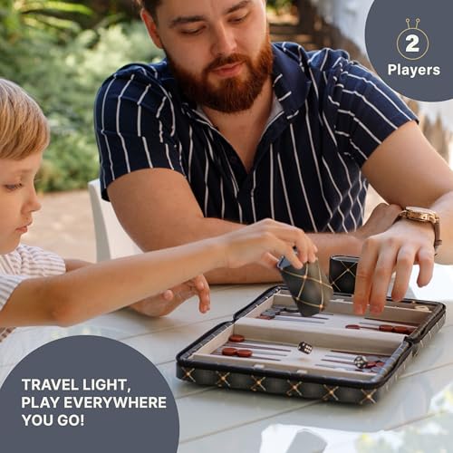 Magnetic Travel Backgammon Sets for Adults