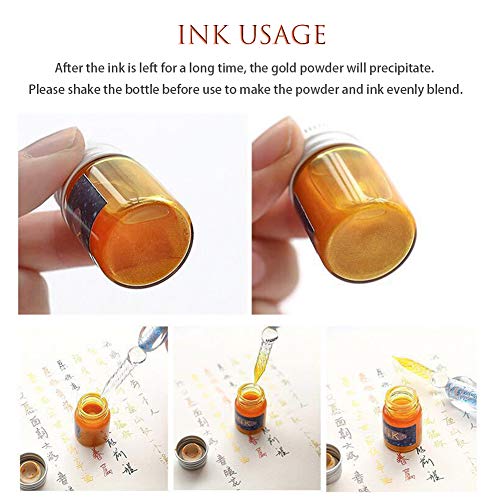 Glass Dip Calligraphy Pen Set (2 Count)