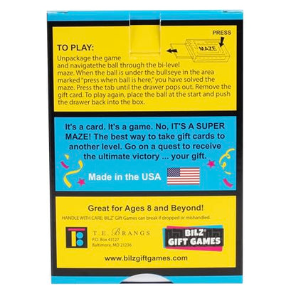 Super Maze Brain Teasing Game for Cash or Gift Cards (2 Count)