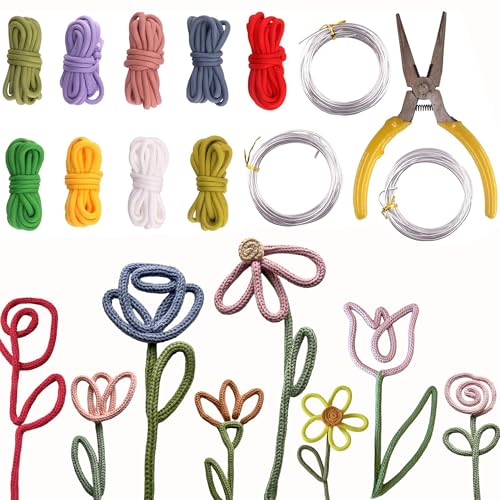 Knitted Wire Art Kit for Adults &Teens