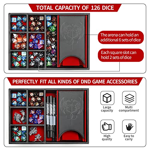 DND Dice Tray and Tower