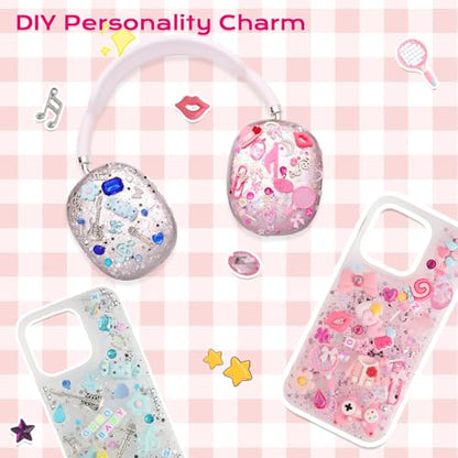 4980 Pcs Junk Phone Case Charms Kit with DIY Nail Charms