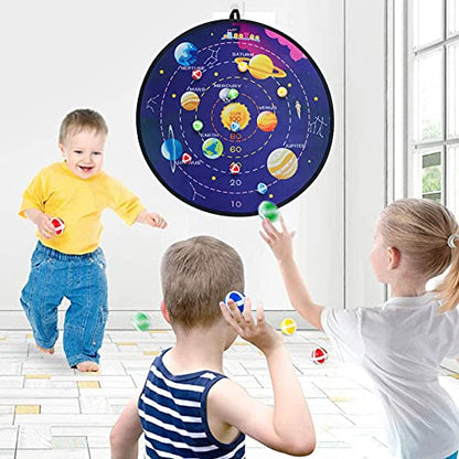 29" Large Dart Board for Kids (12 Count)
