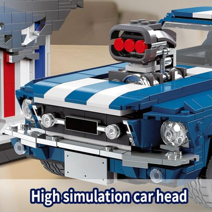 Sports GTRS Car Building Blocks Toys Boys or Adults Kits