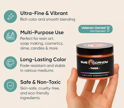 Pigments Premium Orange Mica Powder