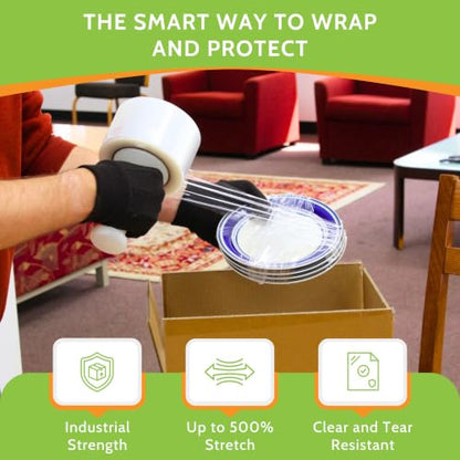 PSBM Mini Stretch Wrap with Plastic Handle