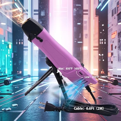 Mini Variable Temp Heat Gun 350W 250℉~850℉ (40 Count)