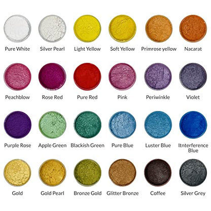 Mica Powder Pigment Powder for Epoxy Resin (25.96 Fl Oz)