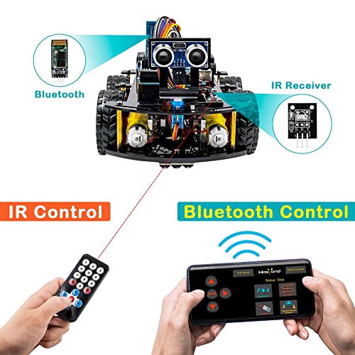 Smart Robot Car R3 Project Kit Compatible with Arduino IDE