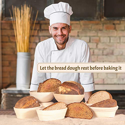 11" Oval Banneton Proofing Basket Set of 2