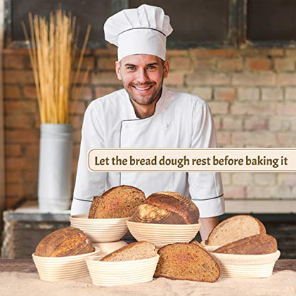 11" Oval Banneton Proofing Basket Set of 2