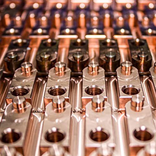 4 Pieces Copper Sheets Plates Metal for Crafts 12 x 12 inch 24 Gauge 0.5mm Thickness No Scratches Pure Copper Sheet for Jewelry Repairs Electrical