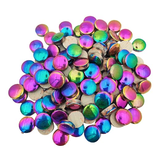 500g 1.1lb Round Ceramics Mosaic Tiles (16 Ounce)