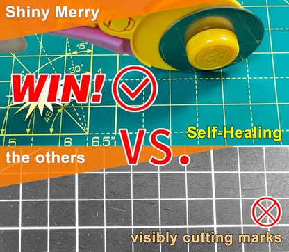 Self Healing Cutting Mat A2 18"x 24" Double Sided Green Mat