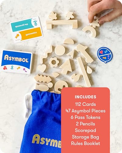 Asymbol A Building and Communication Game That Challenges Your Creativity & Imagination