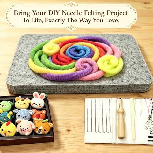 Wool Needle Felting Pad
