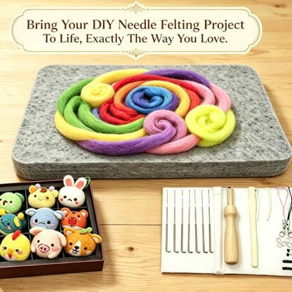 Wool Needle Felting Pad