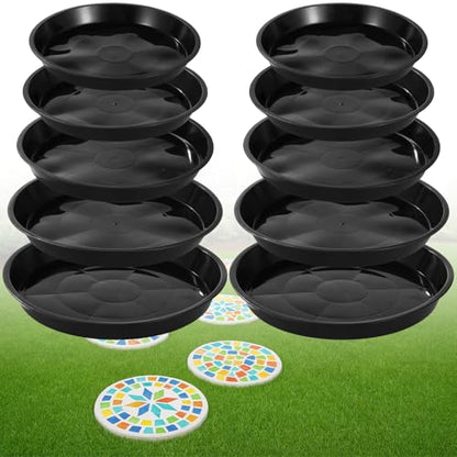 10Pcs Round Stone Molds (10 Count)