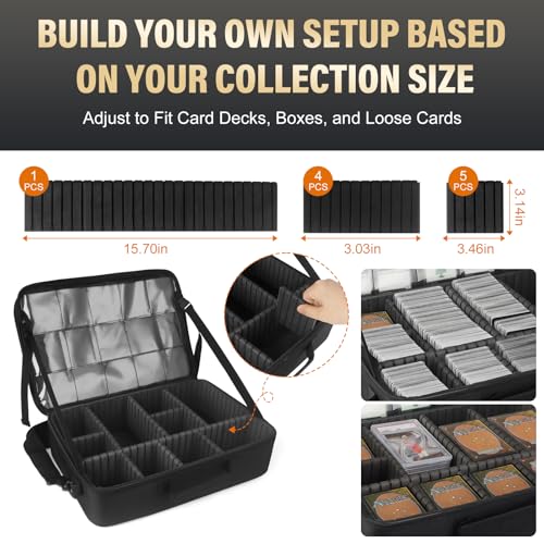 Card Deck Storage Bag for 2000+ Cards (2.76 Count)