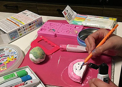 DAISO Soft Clay Lightweight Fluffy Packs (4 Count)