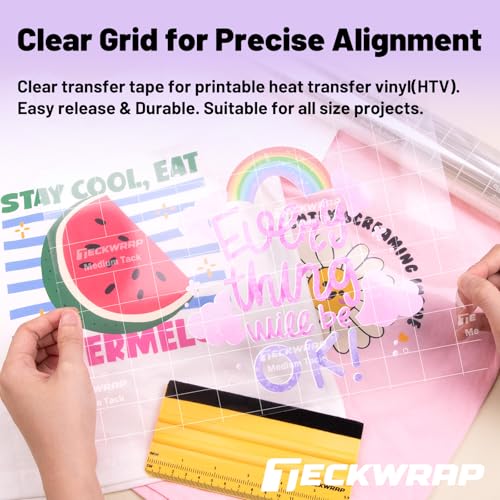 Clear Transfer Tape for Vinyl (10 Foot)