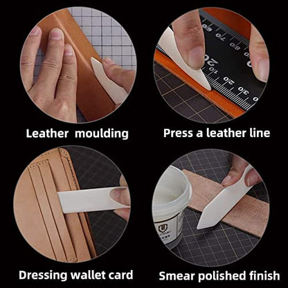 Premium Folder Paper Creaser Set Folding Scoring Burnishing Crafting Scrapbooking Tool for DIY Bookbinding and Paper Crafts