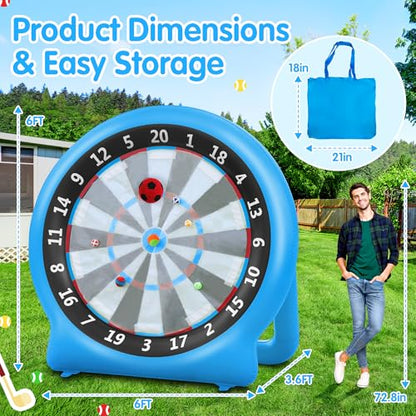 6FT Inflatable Dartboard