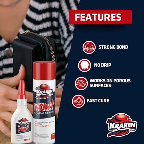 Wow! CA Glue 2x3.50 oz (2 Count)