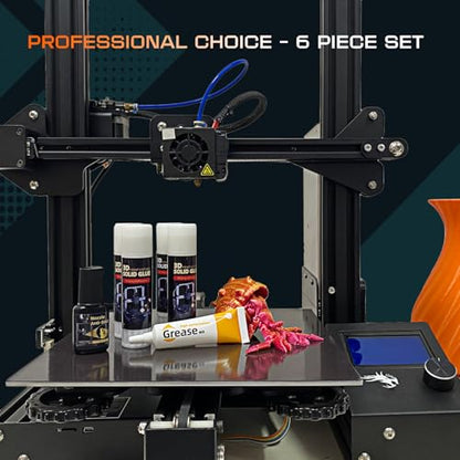 Essential 3D Printing Accessories Kit Includes 3D Printer Glue Sticks Adhesive for Hot Bed