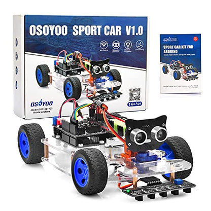 Robot Car DIY Smart Kit with Servo Power Steering for Arduino UNO