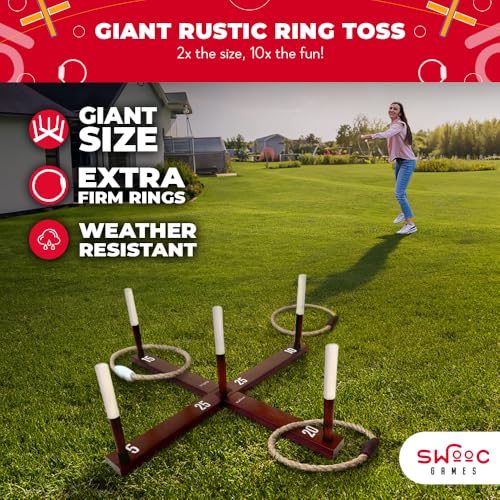 Games Rustic Ring Toss Game