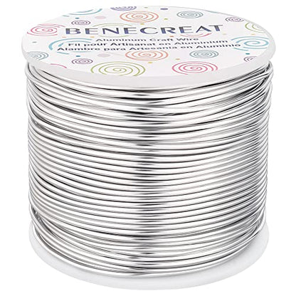 15 Gauge 220Feet Soft Aluminum Wire Anodized Jewelry Craft Making Beading Floral Colored Aluminum Craft Wire for Gem Wrapping (220 Foot)