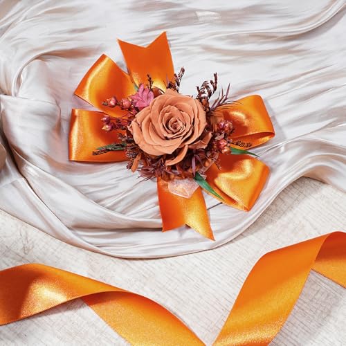 Orange Ribbon 1 Inch 25 Yards