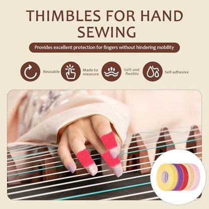 5 PCS Thimble Tape for Hand Sewing