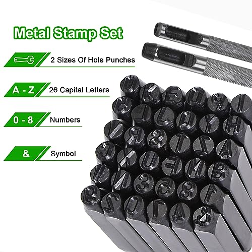 36pcs Metal Stamping Kit 5