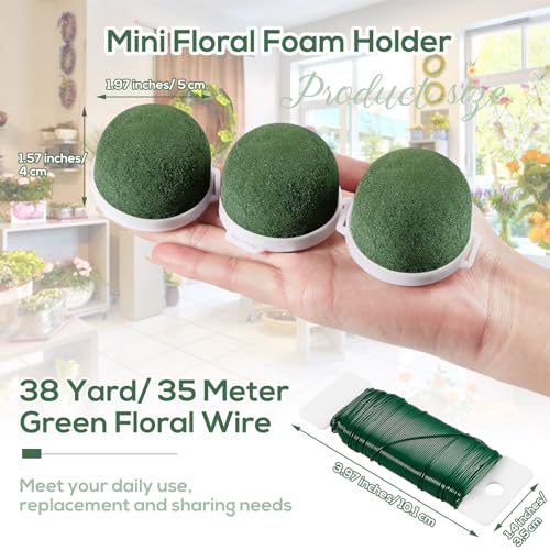 36 Pcs Mini Floral Foam Holder