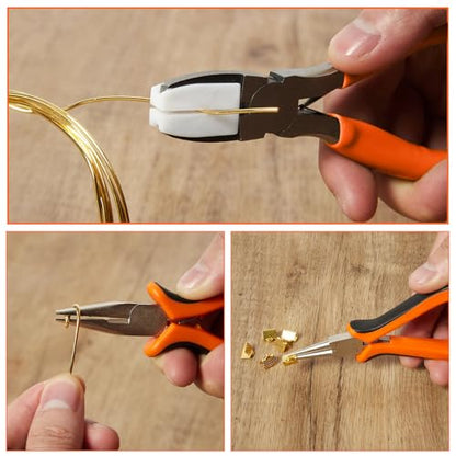 6PCS Jewelry Pliers Set with Acrylic Pallet