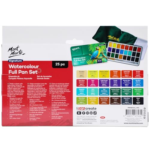 Watercolor Set Full Pan Signature in Tin (24 Count)