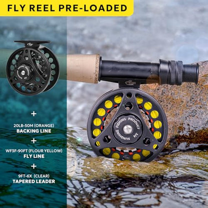 Fly Fishing Rod Combo Starter Kit