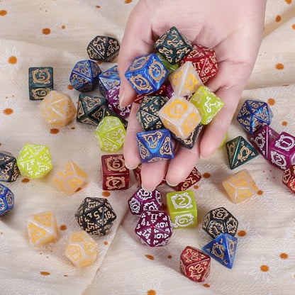 Polyhedral Dice Set (49 Count)