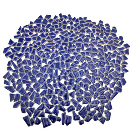 1.1LB Irregular Ceramics Mosaic Tiles (350 Count)