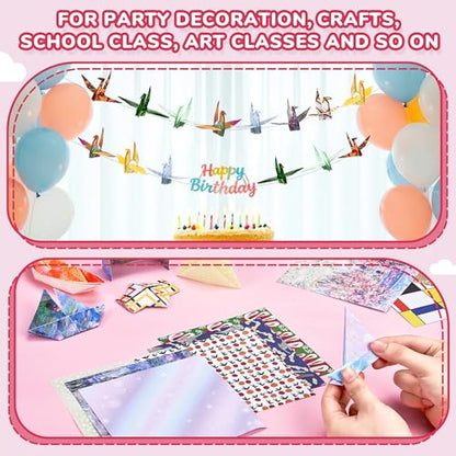 Modern Art Patterned Origami Paper (50 Count)