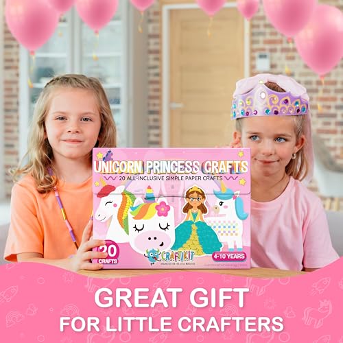 20 Award Winning Princess & Unicorn Crafts for Kids Ages 3