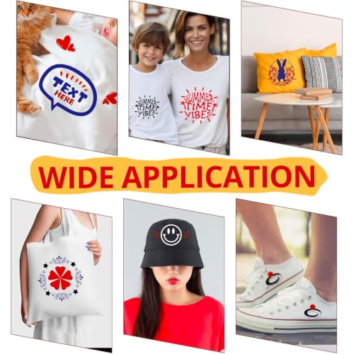 Red Heat Transfer Vinyl Bundle (10 Count)
