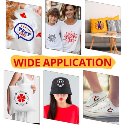 Red Heat Transfer Vinyl Bundle (10 Count)