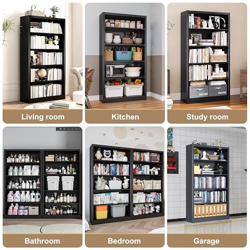 5 Shelf Bookcase