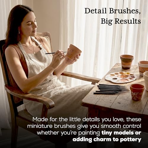 Miniature Paint Brushes Set of 13