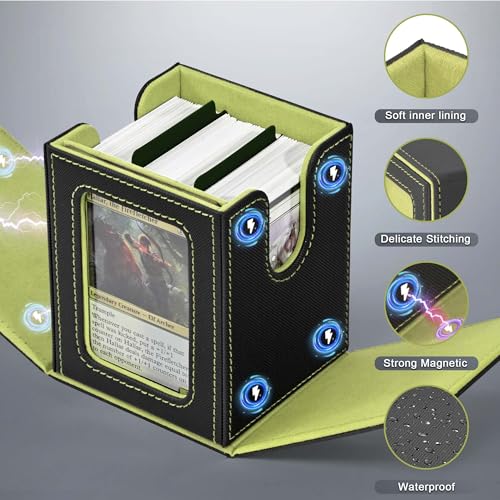 MTG Deck Box with Commander Window Display