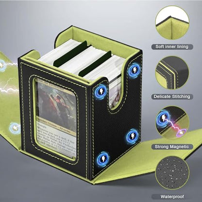 MTG Deck Box with Commander Window Display